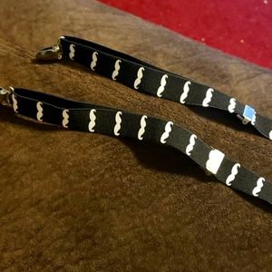 Mustache suspenders